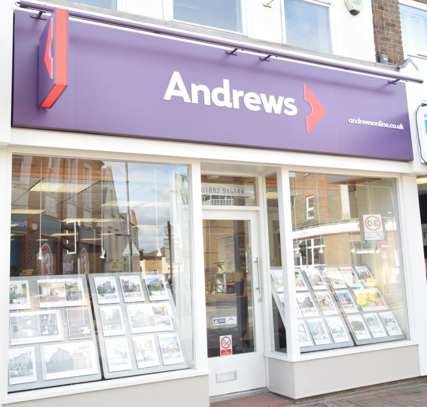 Andrews Estate Agents, 11 Grosvenor Road, Tunbridge Wells, Kent, TN1 2AH