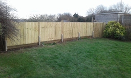 Fence and gate job