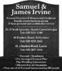 Samuel Irvine Funeral Directors