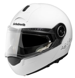 Schuberth C3 Lady Motorcycle Helmet Pearl White 14291 P