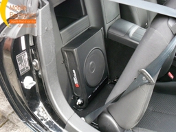 Mazda Mx 5 Fitted With Vibe Optisound 8 Active Subwoofer.