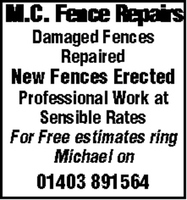 M C Fencing
