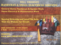 Bill Thomson - Handyman & Small Electrical Services