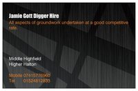 Jamie Gott Digger Hire