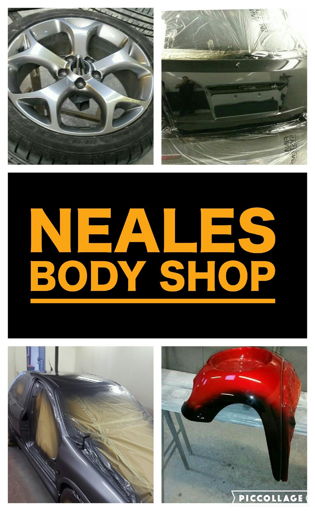 Details for Neales body shop in Unit 21a Barrys lane, 21a Barrys Lane
