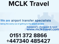 M C L K Travel Airport Transfers Liverpool