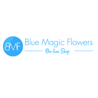 Blue magic flowers