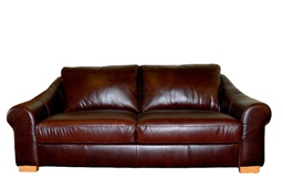 Quality Italian Leather 3 Seater Sofa - £499