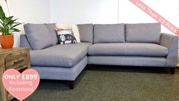 Ex Debenhams Ben Di Lisi Grey Corner Sofa £899