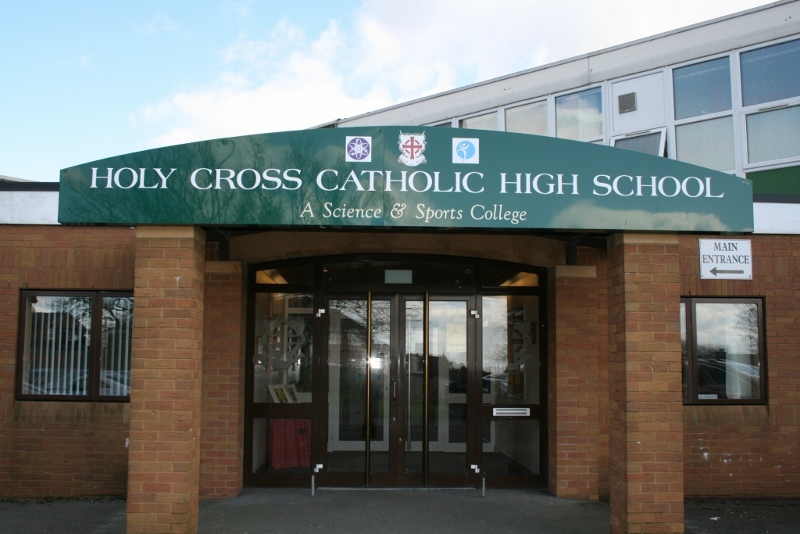 Holy Cross Catholic High School In Myles Standish Way Chorley 