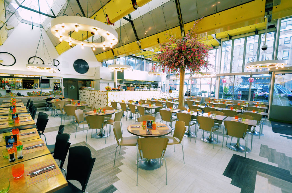 Harvey Nichols Knightsbridge Fifth Floor Café, Harvey Nichols, 109 125 Knightsbridge, London