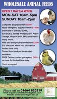 Bulmer Pet Food