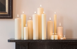Church Candles, all shapes and sizes. Also available for catering and wholesale