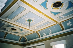 Screw & Washers to a Loose Lath & Plaster Ceiling at Batley Town Hall