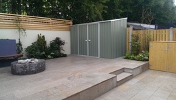 Finished back garden project by Aspects of Landsca