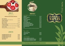 Takeaway Menu design and printing