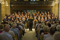 Performing in Wakefield Cathedral