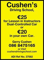 Cushen's Driving School