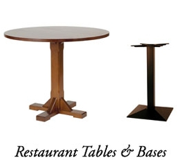 Restaurant tables and Bases