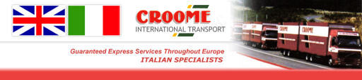 Croome, International Transport, Cover, Haulage