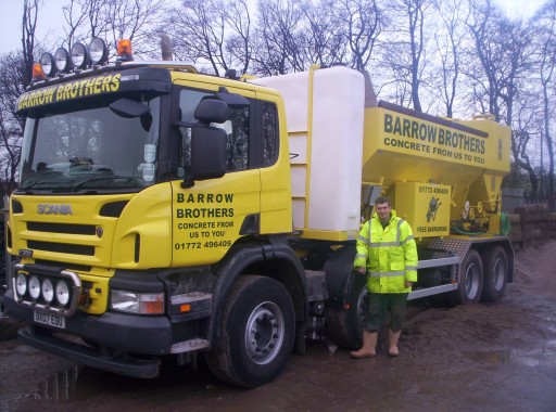Ready mixed concrete in Lancashire