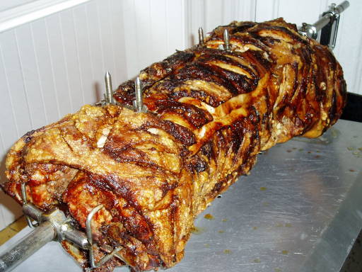 Highland Spit Roasts-crackling is our speciality