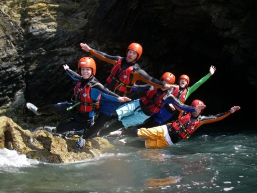 Pembrokeshire Coasteering