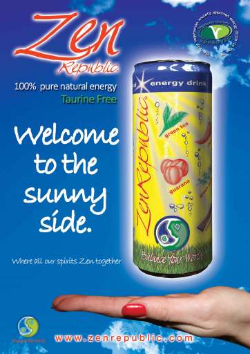 Zen Republic natural energy drink