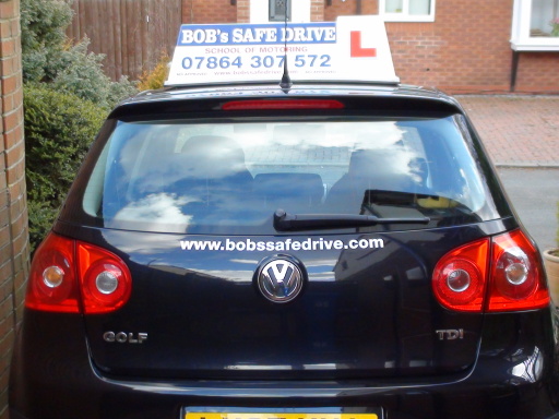 Our learner driver car