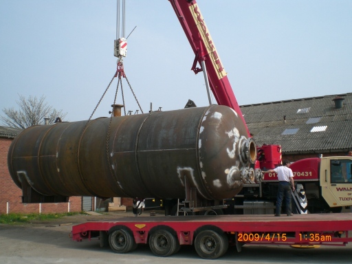 Carbon steel pressure vessel