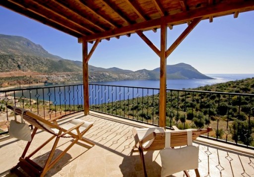 Incredible views of Kalkan Bay from Villa Lilia