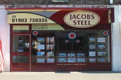 The front of our office