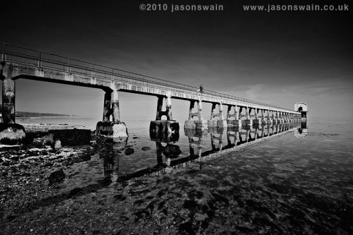 Reflections at the old Bembridge lifeboat station