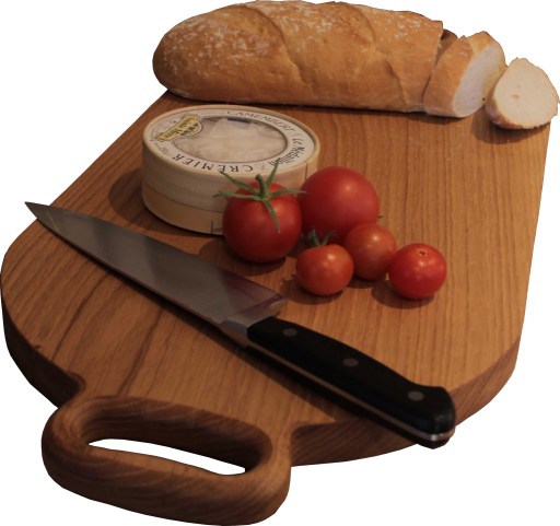 Solid oak serving platters