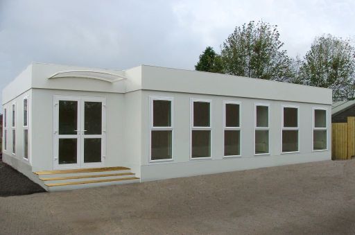 The Clearview modular building range