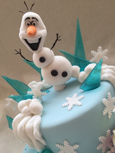 Childrens Birthday Cake, Frozen Cake, Oswestry