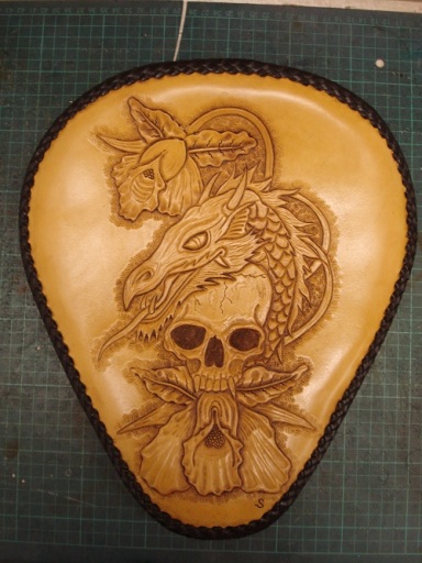 Dragon and Skull Seat