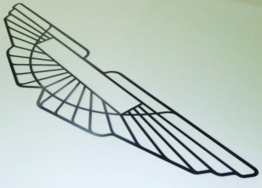 Flat Cut Metal Logo