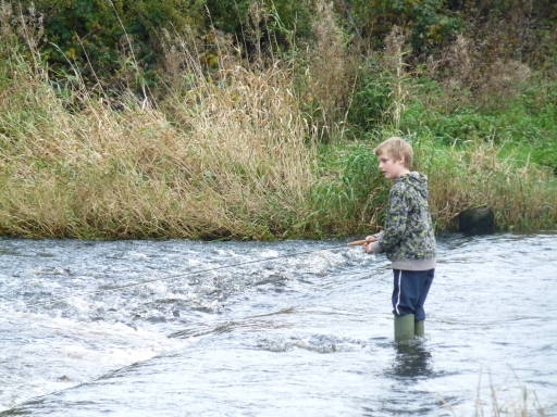Fly fishing for kids