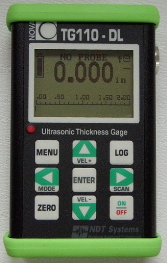 Nova TG110-DL Ultrasonic Thickness Gauge