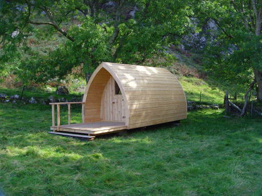 eco glamping pod, Cedar, Larch, sheep wool insulation