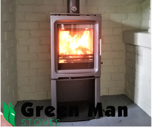 Green Man Stoves Purevision log store