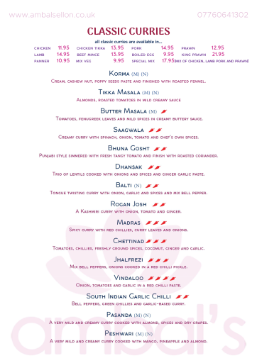 MENU page 3