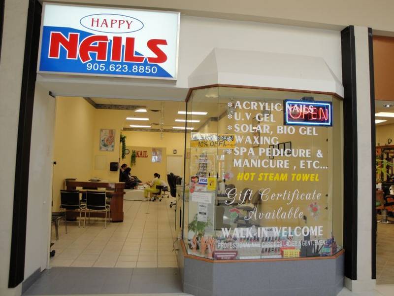 Happy Nails in Bowmanville mall 243 King st East Bowmanville MALL .on