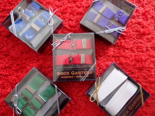 Sock Garters every colour to match your kilt!