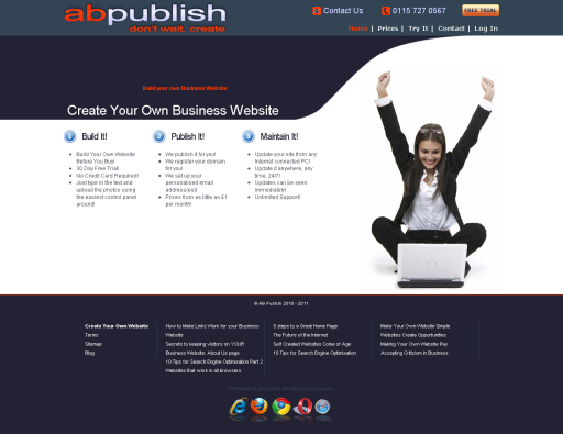 AB Publish: Great Website Creation System