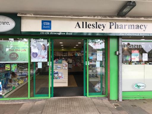 Allesley Pharmacy Shop Front