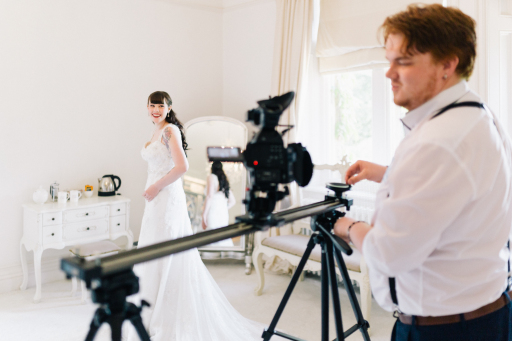 Shooting A Wedding Film At Manor By The Lake