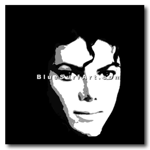 Jackson HUGE POP ART OIL PAINTING ON CANVAS