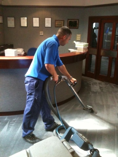 Professional prochem trained carpet cleaning
